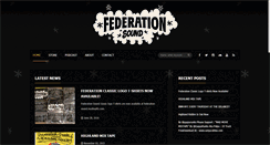 Desktop Screenshot of federationsound.com